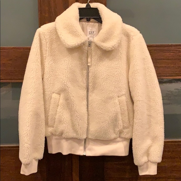 gap teddy bomber